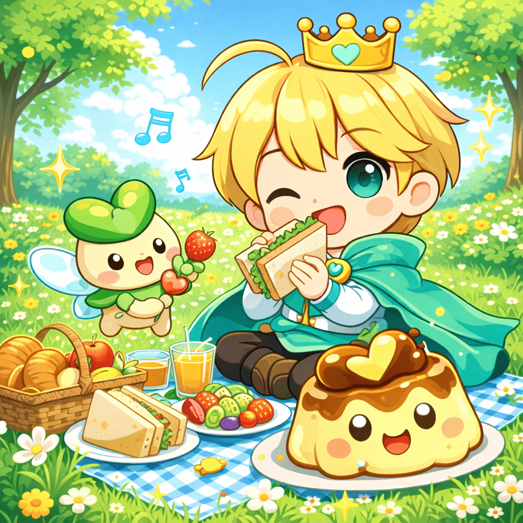 コンプリ王子・コプリン・チェックンのピクニック